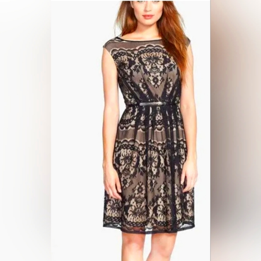 Adrianna Papell‎ Belted Dress